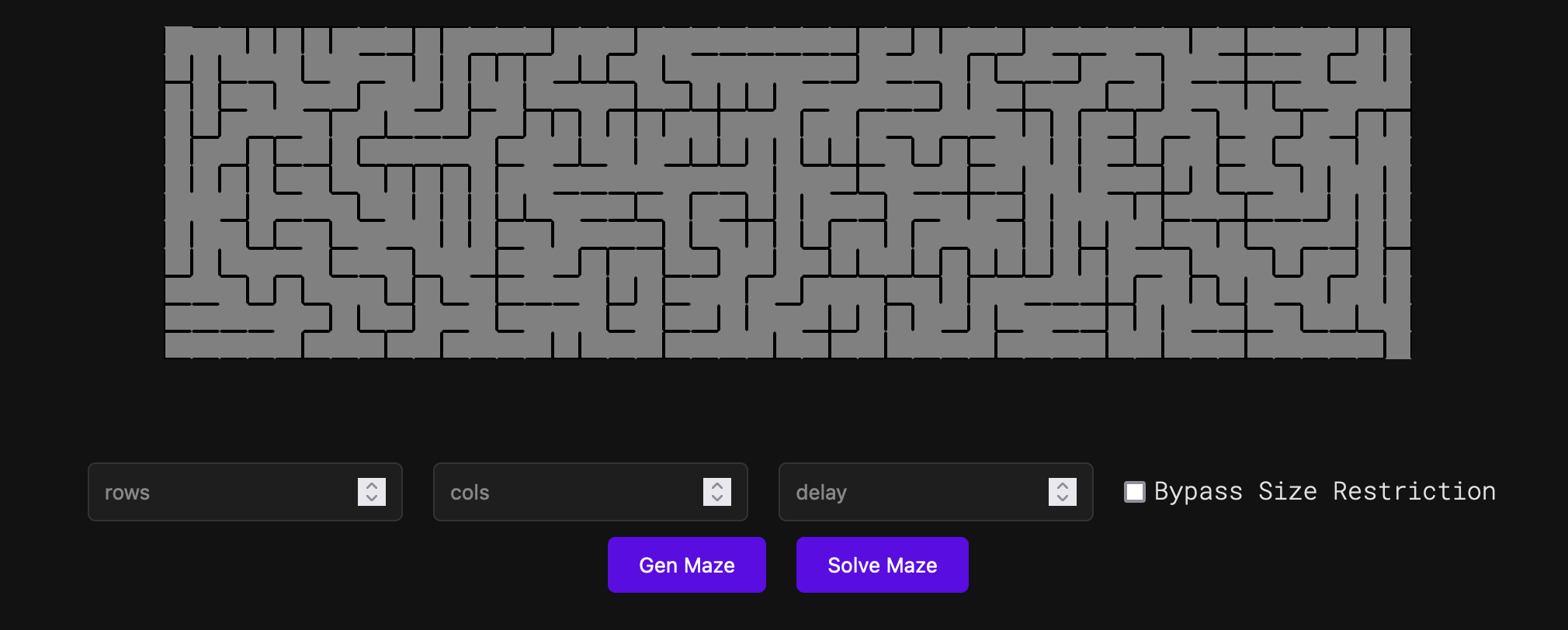 Maze Solver